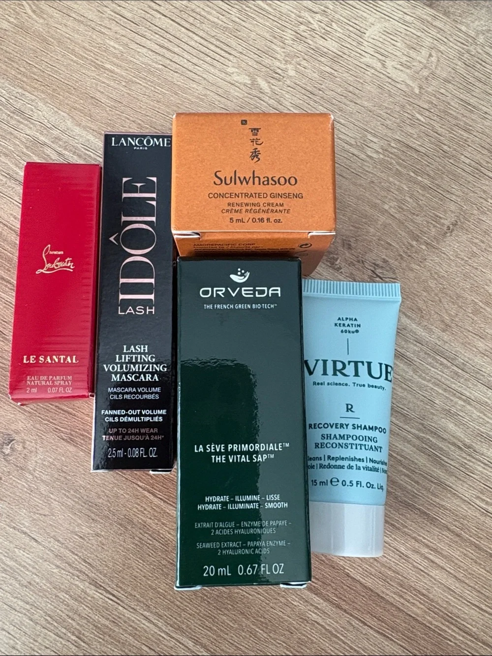 Luxury samples bundle. All new. Sulwhasoo, virtue, orveda, idole, loubutin